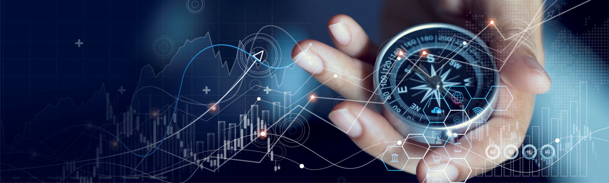Compass representing direction and informed decision-making in strategic domestic tax planning