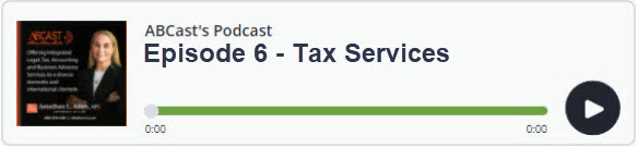 ABCast Episode 6 - Tax Services
