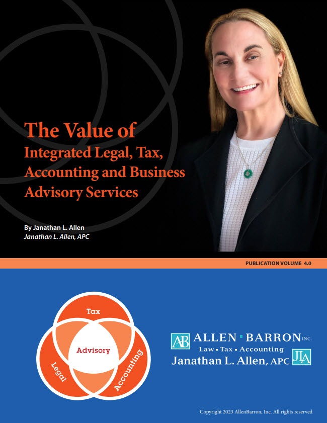 The Value of Integrated Legal Tax Accounting and Business Advisory Services