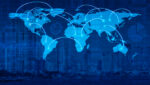 Global business connection, Elements of this image furnished by NASA