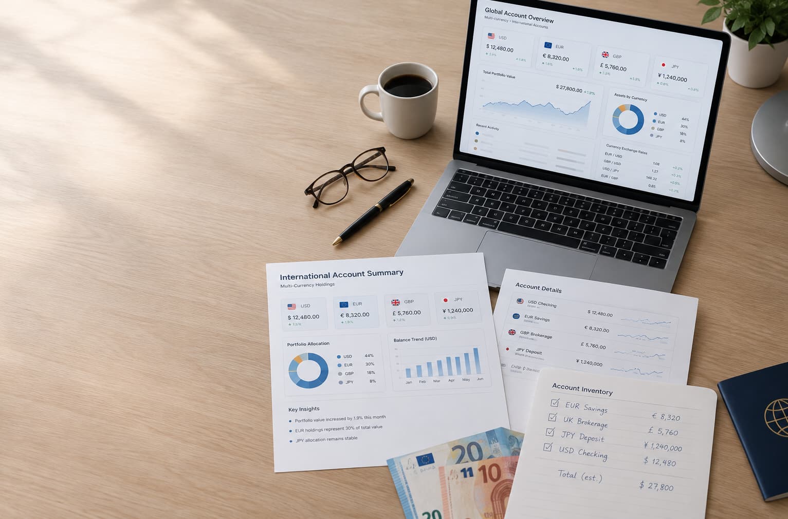 Reviewing international financial accounts and assets for FBAR reporting requirements